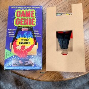 Vintage NES Game Genie Complete in Box CIB Nintendo Galoob w/ Code Book
